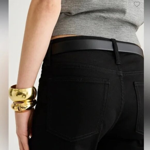 New J Crew 9” High--Rise Vintage Straight Jeans in Stay Black Wash Size 29 - Picture 3 of 6